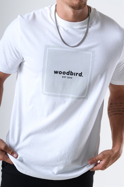 WoodBird Our Box Jubi T-shirt White