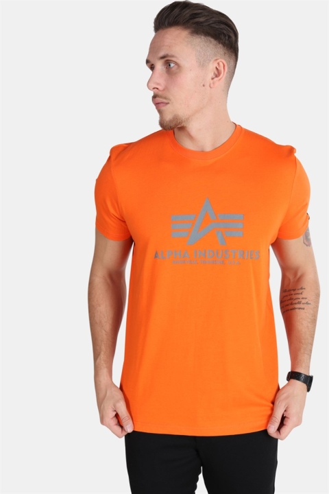 Billede af Alpha Industries Basic T-shirt Flame Orange