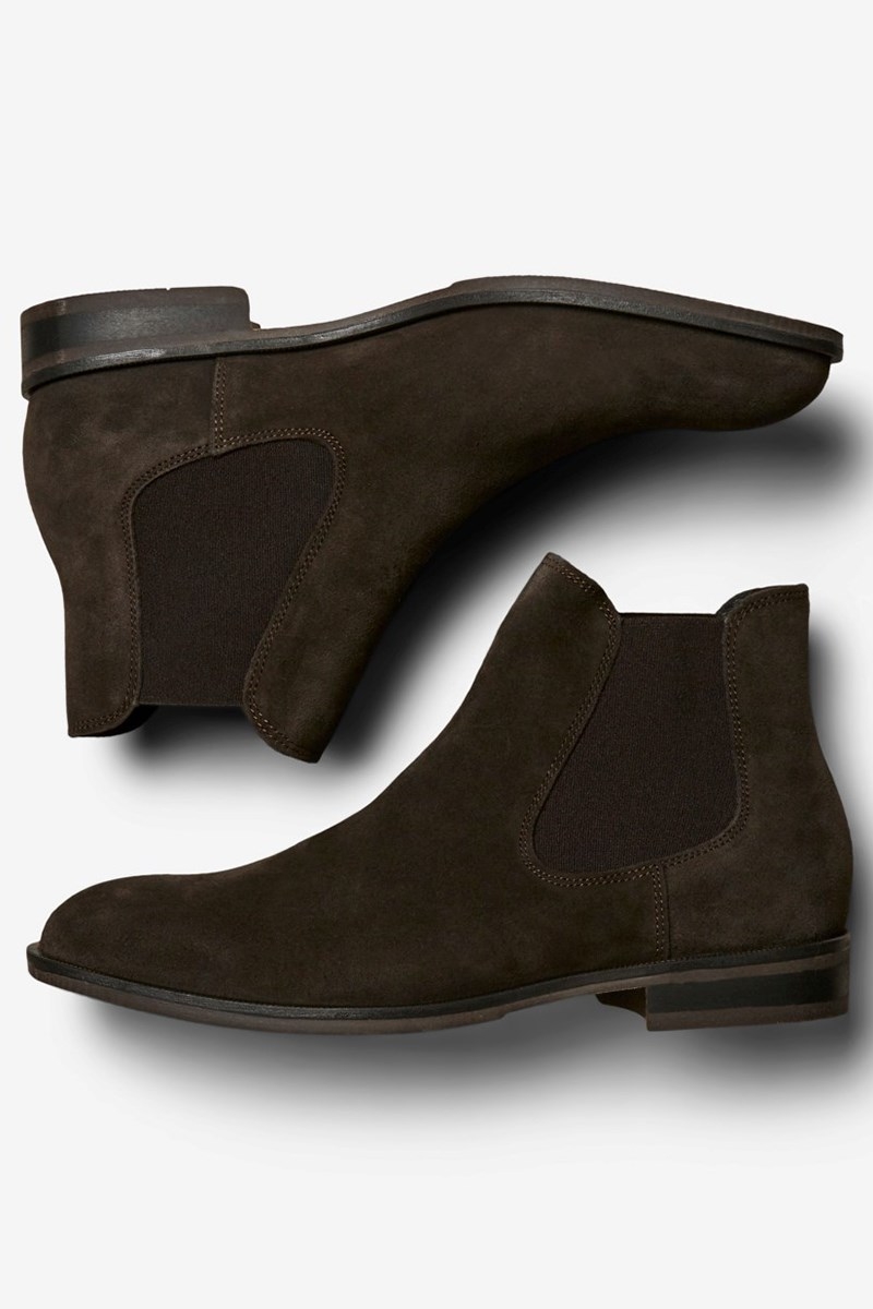 Selected Louis Suede Boots Demitasse