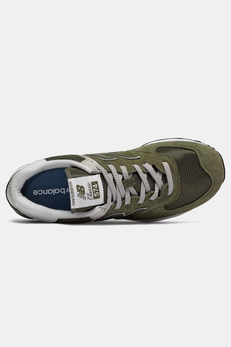 Charmerende fjerkræ Hyret New Balance 574 Sneakers Olive