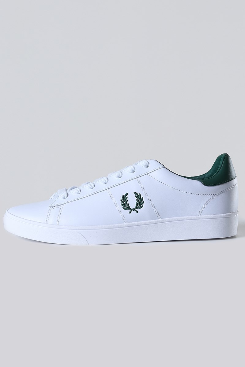 Fred Perry Spencer Leather White