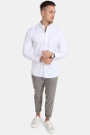 Clean Cut Oxford Plain Skjorte White