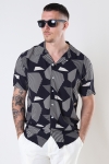 Kronstadt Cuba geometry S/S shirt Black