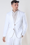 ONLY & SONS Eve Casual Linen Blazer Bright White