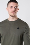 Kronstadt Timmi Organic/Recycled L/S t-shirt Army