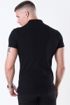 Muscle Fit Stretch Polo SS Black