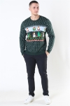 Only & Sons Xmas 7 Funny Top Strik Pine Grove