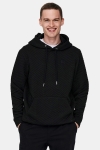 ONLY & SONS RODNEY QUILT HOODIE SWEAT Black