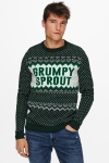 ONLY & SONS ONSX-MAS GRUMPY BEER KNIT Pine Grove