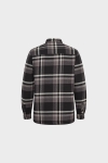 Kronstadt Ramon Check quilt overshirt Black / Grey