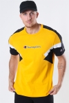 Champion Crewneck T-Shirt Yellow/Black/White