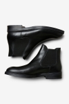 Selected SLHBLAKE LEATHER CHELSEA BOOT B NOOS Black