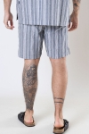 Kronstadt Stanley Linen Stripe shorts Dutch Blue