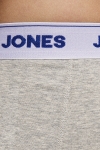 Jack & Jones JACSUPER TWIST TRUNKS 3 PACK NOOS Light Grey Melange