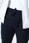 Solid Slim-Truc Cuff Pants Black