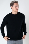 Kronstadt Folke Cotton crew neck knit Black