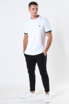 Fred Perry Bold Tipped T-Shirt Snow White
