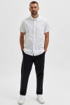 Selected SLHREGRICK-OX FLEX SHIRT SS W NOOS White