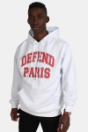Defend Paris 92 Hoodies Sweat Capuche White