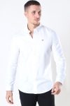 Tommy Jeans Slim Stretch Oxford Skjorte White