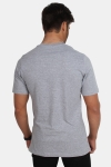 Basic Brand Uni Fashion V T-shirt Oxford Grey