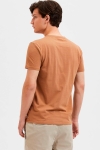 Selected Hael O-neck Tee Toasted Coconut