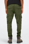 ONLY & SONS DEAN LIFE TAP CARGO PANT Olive Night
