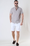 Kronstadt Chill Linen Shorts Off White