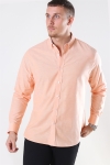 Clean Cut Oxford Plain Skjorte Blazing Orange
