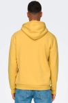 ONLY & SONS CERES HOODIE SWEAT Ochre