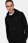 ONLY & SONS RODNEY QUILT HOODIE SWEAT Black