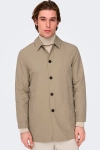 ONLY & SONS GERRY COAT Chinchilla