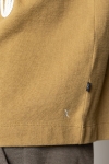 Clean Cut Copenhagen Bowling Charlie Structured Shirt S/S Dark Khaki