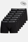 Jack & Jones JACHUEY TRUNKS 7 PACK NOOS Black Black - Black - Black - Black - Black - Black