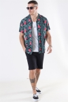 Clean Cut Theo Bowling Skjorte S/S Theo AOP