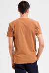 Selected Hael SS V-neck Tee Toasted Coconut