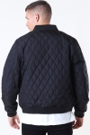 Urban Classics Diamond Quilt Nylon Jacket Black
