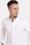 Clean Cut Oxford Plain Skjorte White