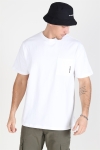 Woodbird Boxy Stens T-shirt White