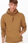 ONLY & SONS CERES HOODIE SWEAT Chipmunk