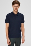 Selected DECLAN SS POLO W 2 PACK Navy Blazer + Black