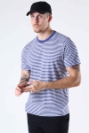 TOMMY JEANS TOMMY CLASSICS STRIPE TEE Dark Aster / White