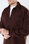 ONLY & SONS LESTER WOOLEN LOOK RELAX OVERSHIRT Chicory Coffee