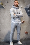 ONLY & SONS CERES HOODIE SWEAT Light Grey Melange