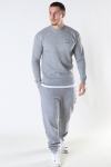 Solid SDVicter Sweatshirt Grey Melange