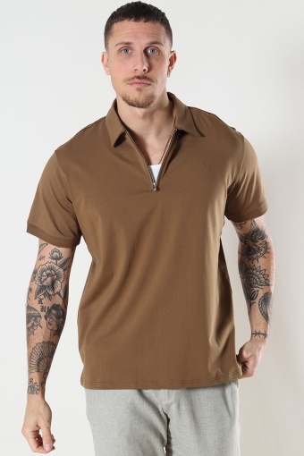 Clean Formal Polo Brown