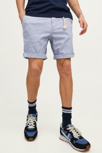 SKY LINEN SHORTS  Grisaille