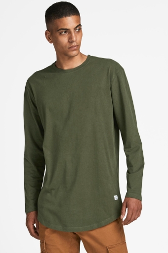 NOA TEE O-NECK LS Forest Night