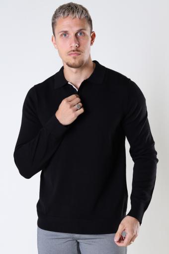 ONSCHRISTOPH LIFE POLO KNIT Black