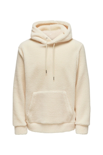 Remy Teddy Hoodie Antique White